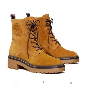 Tory Burch Tan Ankle Boots